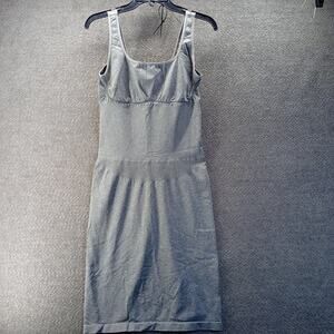 Shapellx Women’s Gray Sleeveless Stretch Slimming Dress Slip